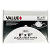 Value+ - Steak Paper - Black - 8