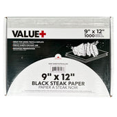 Value+ - Steak Paper - Black - 9