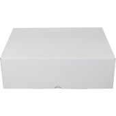 VSO - EB - White Cake Boxes - Half Slab 2 pc