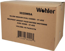 CLR - Wohler - Medium Sliver Entre Container W/Lid