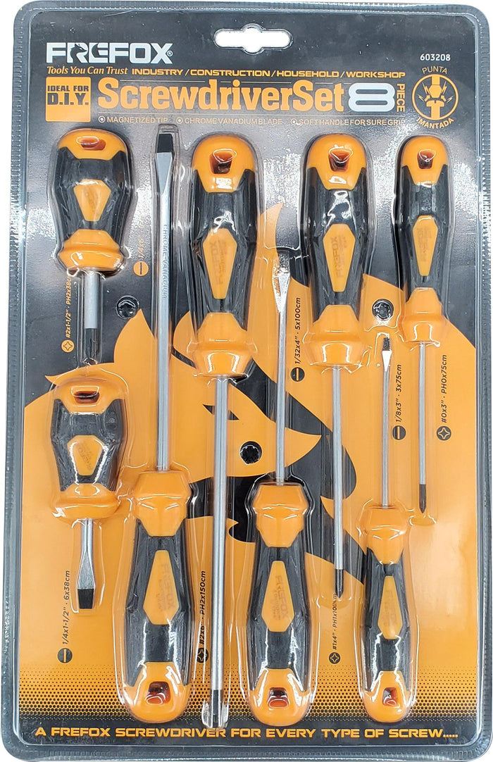 Screwdriver Set - 8 pcs - 603208