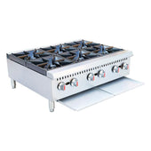 Pro-Kitchen - Hot Plate 6 Burners 180000 BTU 36
