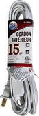 Indoor Extension Cord 12ft 3 Outlets