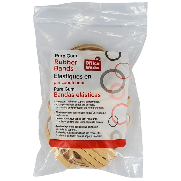 Office Works - #64 Rubber Bands - 4oz