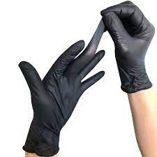 Touch Flex - Gloves - Nitrile - PF - Black - Medium