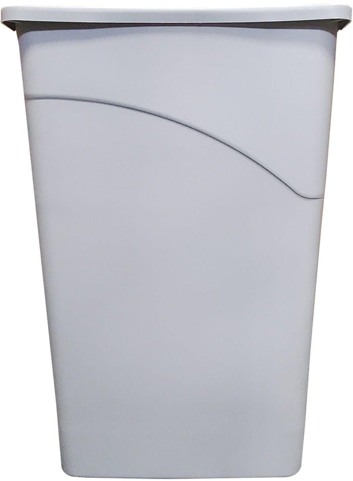 Globe - 23 Gallon - Grey - Slim Jim Garbage Containers