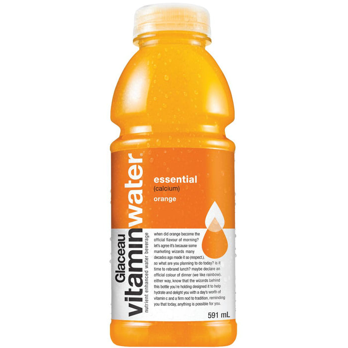 Glaceau - Vitamin Water - Mineral Water - Essential - Bottles