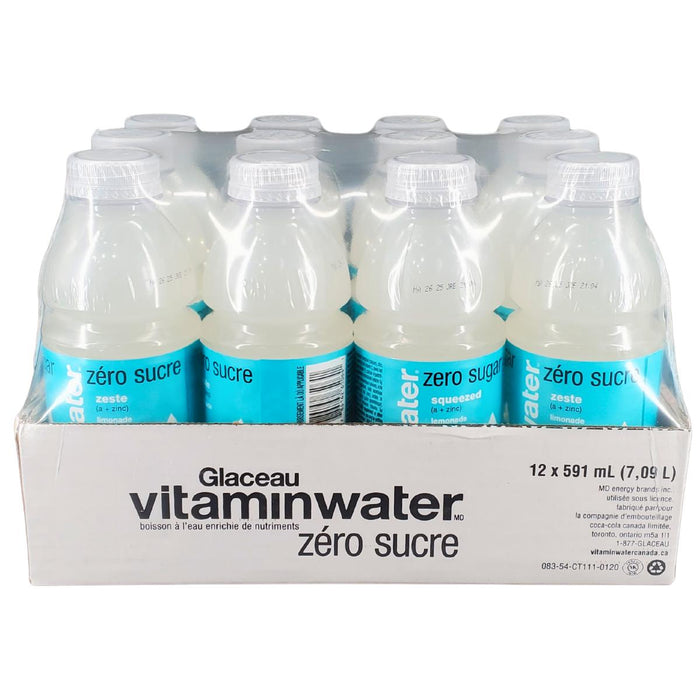 Glaceau - Vitamin Water - Zero Sugar Lemonade - Bottles