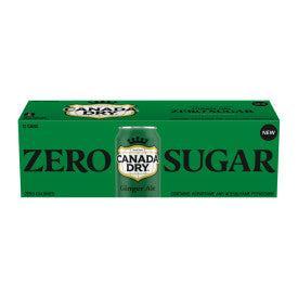Canada Dry Ginger Ale Zero Cans