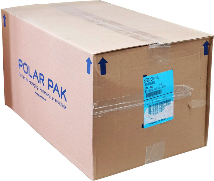 ParPak - Lids for Plastic Square Bowl - Medium - 48oz 5SD200FL