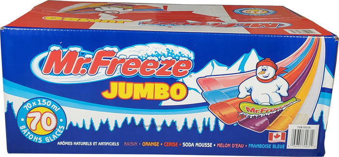Mr. Freeze - Freezies - Assorted - Jumbo