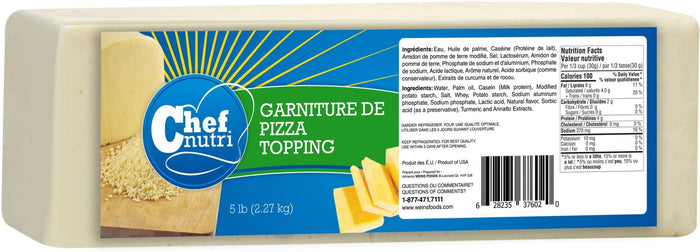 Chef Nutri - Pizza Topping Soya Block 2.27 Kg (5Lbs)- 80602